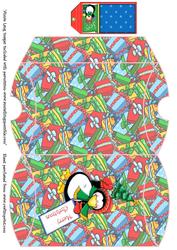 Presents and Penguin Pillow Box