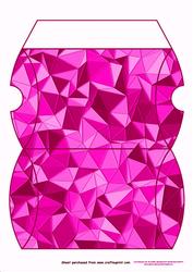 Pink Mosaic Pillow Box
