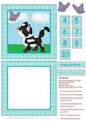 Kitty Shaker Card