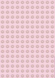 Pink Floral Backing Paper