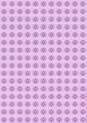 Lilac Floral Backing Paper
