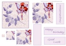 Lilac Fairy Pyramid Sheet