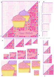 Cupcake 4 Corner Stacker and Pyramid