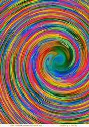 Neon Swirl Background Sheet 1