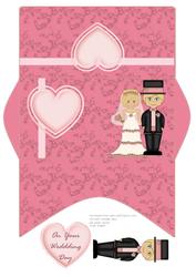 Cute Cartoon Wedding Gift/money Wallet