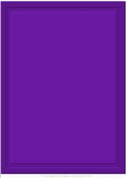 Bevelled Edged Blank Card Front (purple)