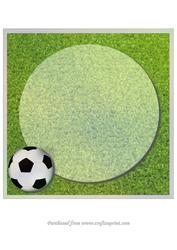 8x8 Football on Grass Insert