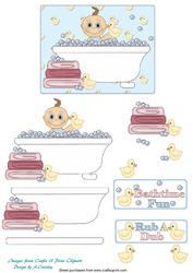 Baby in Bath (boy)