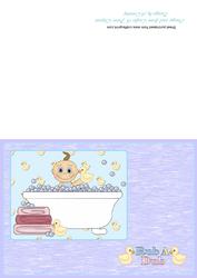 Baby Quick Card (boy)
