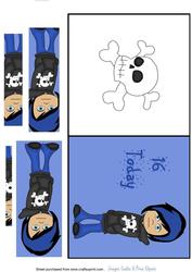 Emo 16th Birthday Card (boy)