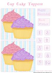Cup Cake Toppers