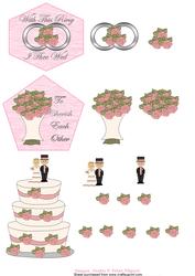 3D Wedding Toppers