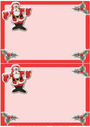Father Christmas Note Paper