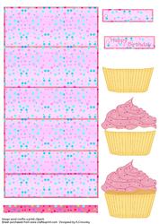 Cupcake Spotty Stepper