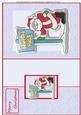 At the North Pole (fold Back Card)