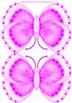 Pink Butterfly Shaped Card 2