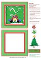 Alphabet Penguin Shaker Card Letter Y