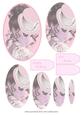 Vintage Lady Oval Pyramid (pink)