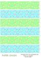 Blue & Green Spotty Paper Chain