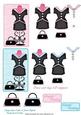3D Dress and Bag Toppers