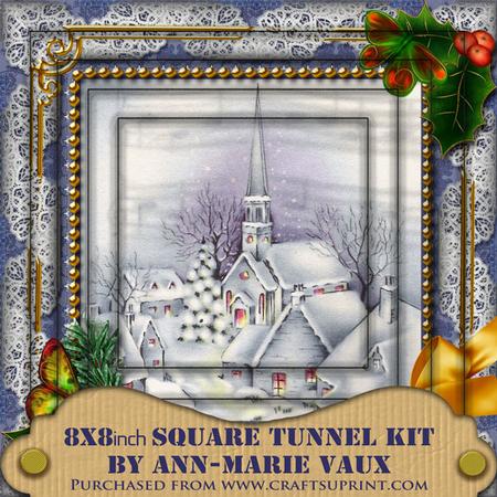 Blue Church Holly 8inch Square Tunnel Kit