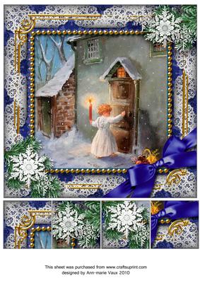 Choirboy Knocking Snow 8inch Picture Sheet