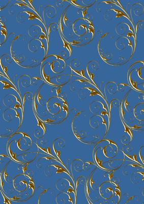 Angels Lit Sky 2 Gold Metallic Swirls A4 Backing Paper