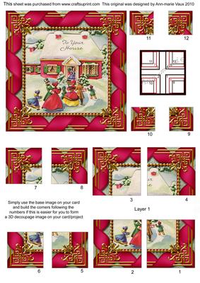 To Your House All 4 Corner Stacker Card Front