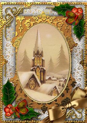 Steeple Holly A4 Picture Sheet