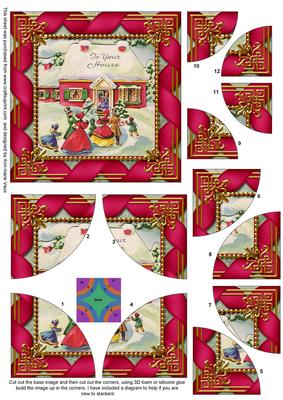 To Your House All 4 Rounded Corner Card Front