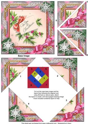 For You Snow 5in Triangle Edge Spiral Stacker