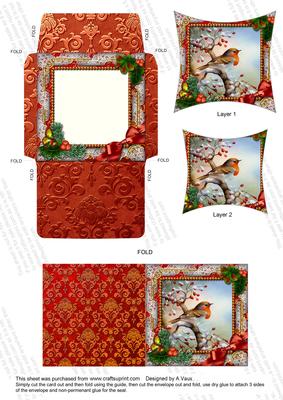 Robin 1 Holly Card Set Pointy Stacker Aio