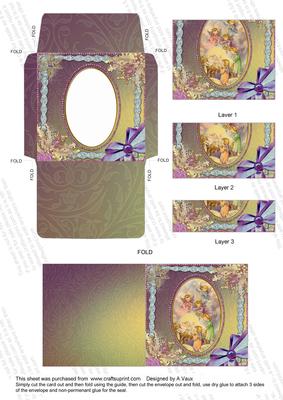Guardian Angels Ice Card Envelope Bottom Stacker Aio