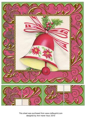 Christmas Bells 8inch Picture Sheet
