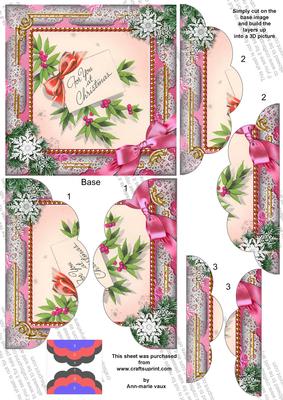 For You Snow 5in Top N Bottom Round Scallop Stacker