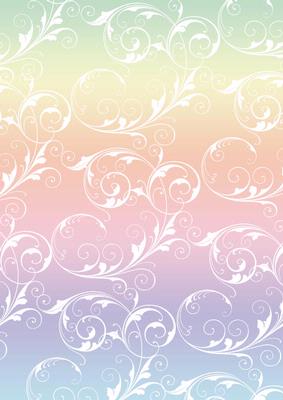 Angel Pastel White Ironwork Paper