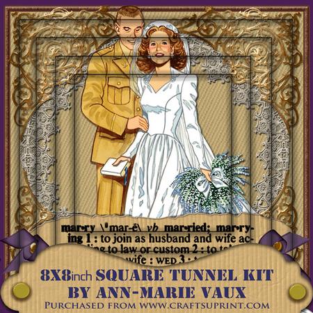Gi Bride and Groom Marry Definition 8in Tunnel Kit