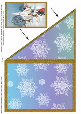 Christmas Church Corner Card