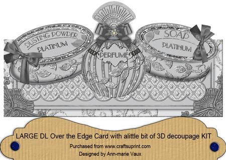 Platinum Perfume, Soap, Powder Large Dl Ote Card Kit