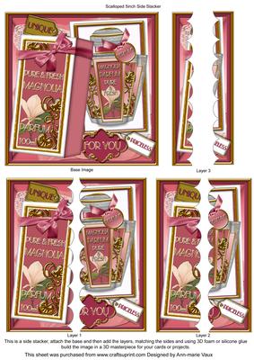 Magnolia Perfume in a Box 5in Round Side Stacker