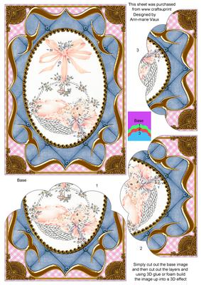 New Baby Fancy Bracket 7x5in Scallop Bottom Stacker