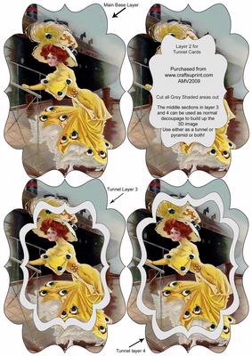 Carnival Lady1 Fancy Bracket Tunnel Sheet