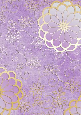Lilac Shoe Fairy 2 A4 Backing Paper