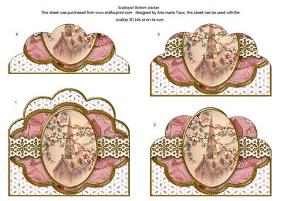 Blossom Church Anglaise Scallop Bottom Stacker