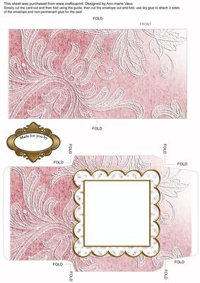 Wedding Bell Plain Anglaise Midi Card and Envelope