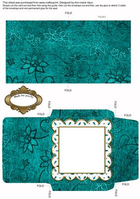 Wedding Car 1 Plain Anglaise Midi Card and Envelope