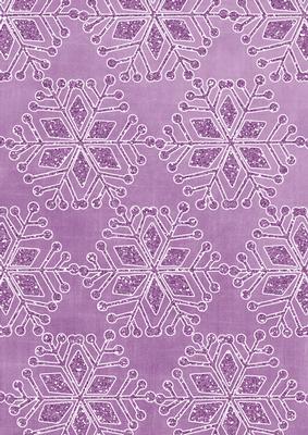 Snowflake 1 Linen Smokey Lilac A4 Backing Paper