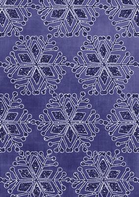 Snowflake 1 Linen Dark Blue A4 Backing Paper
