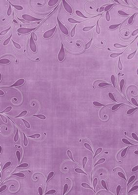 Smokey Lilac Linen Swirls A4 Backing Paper
