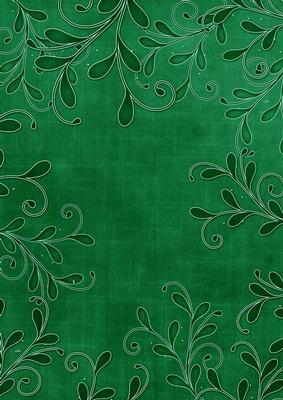 Deep Green Linen Swirls A4 Backing Paper